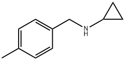 CYCLOPROPYL-(4-METHYL-BENZYL)-AMINE 结构式