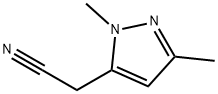 2-(1,3-二甲基-1H-吡唑基)-5-乙腈 结构式