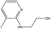 2-(3-碘吡啶-2-胺)乙醇 结构式