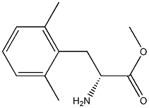(R)-2-氨基-3-(2,6-二甲基苯基)丙酸甲酯 结构式