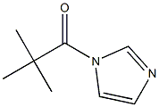 1-(TRIMETHYLACETYL)IMIDAZOLE 结构式