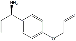 (1R)-1-(4-PROP-2-ENYLOXYPHENYL)PROPYLAMINE 结构式