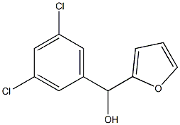3,5-DICHLOROPHENYL-(2-FURYL)METHANOL 结构式