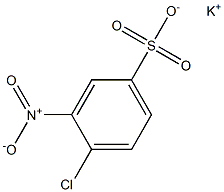 4-Chloro-3-nitrobenzenesulfonic acid potassium salt 结构式