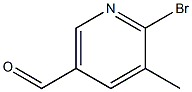 2-BROMO-5-FORMYL-3-PICOLINE 结构式