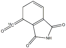 PHTHALIMIDE, [CARBONYL 14C] 结构式