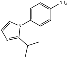 4-(2-异丙基-咪唑基-1-基)-苯基胺 结构式