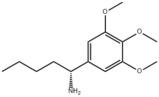 (1R)-1-(3,4,5-TRIMETHOXYPHENYL)PENTYLAMINE 结构式