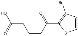 5-(3-BROMO-2-THIENYL)-5-OXOVALERIC ACID 结构式