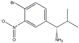 (1S)-1-(4-BROMO-3-NITROPHENYL)-2-METHYLPROPYLAMINE 结构式