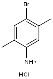 4-BROMO-2,5-DIMETHYLANILINE HYDROCHLORIDE 结构式