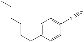 4-Hexyl-phenylisocyanide 结构式