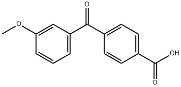 4-(3-METHOXYBENZOYL)BENZOIC ACID 结构式