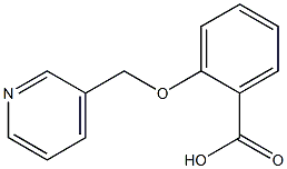 2-(PYRIDIN-3-YLMETHOXY)BENZOIC ACID 结构式