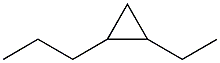 1-Ethyl-2-propylcyclopropane 结构式