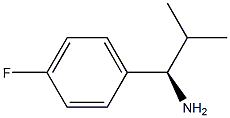 (R)-1-(4-氟苯基)-2-甲基丙-1-胺 结构式