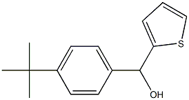 4-TERT-BUTYLPHENYL-(2-THIENYL)METHANOL 结构式