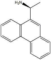 (1S)-1-(9-PHENANTHRYL)ETHYLAMINE 结构式