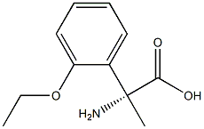 (2R)-2-Amino-2-(2-ethoxyphenyl)propanoic acid 结构式