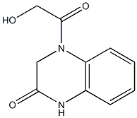 4-GLYCOLOYL-3,4-DIHYDROQUINOXALIN-2(1H)-ONE 结构式