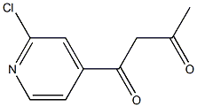 1-(2-CHLORO-4-PYRIDYL)-1,3-BUTANEDIONE 结构式