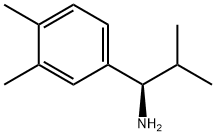 (1R)-1-(3,4-DIMETHYLPHENYL)-2-METHYLPROPYLAMINE 结构式