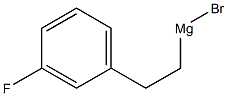 3-FLUOROPHENETHYLMAGNESIUM BROMIDE 结构式