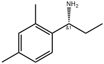 (1R)-1-(2,4-Dimethylphenyl)propylamine 结构式