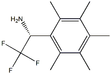 (1R)-2,2,2-TRIFLUORO-1-(2,3,4,5,6-PENTAMETHYLPHENYL)ETHYLAMINE 结构式