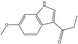 1-(6-METHOXY-1H-INDOL-3-YL)-PROPAN-1-ONE 结构式