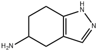 4,5,6,7-四氢-1H-吲唑-5-胺 结构式