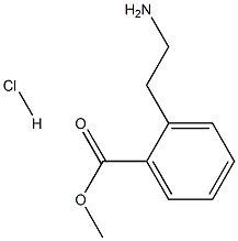 2-(2-AMINO-ETHYL)-BENZOIC ACID METHYL ESTER HYDROCHLORIDE 结构式