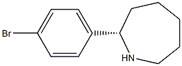 (S)-2-(4-BROMOPHENYL)AZEPANE 结构式