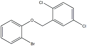 2-BROMOPHENYL-(2,5-DICHLOROBENZYL)ETHER 结构式