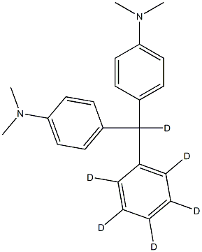 马拉硫磷-D6 结构式