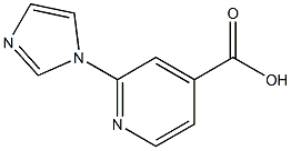 2-(1H-IMIDAZOL-1-YL)ISONICOTINIC ACID 结构式