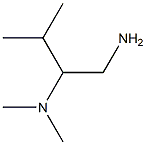 N-[1-(AMINOMETHYL)-2-METHYLPROPYL]-N,N-DIMETHYLAMINE 结构式