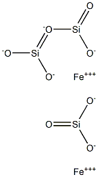 FERRIC SILICATE 结构式