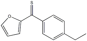 2-(4-ETHYLTHIOBENZOYL)FURAN 结构式
