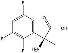 (2S)-2-AMINO-2-(2,3,5-TRIFLUOROPHENYL)PROPANOIC ACID 结构式