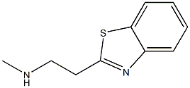 (2-BENZOTHIAZOL-2-YL-ETHYL)-METHYL-AMINE 结构式