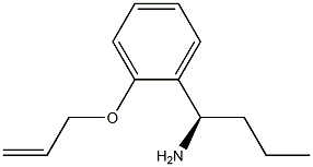 (1R)-1-(2-PROP-2-ENYLOXYPHENYL)BUTYLAMINE 结构式
