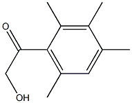 2-Hydroxy-1-(2,3,4,6-tetramethylphenyl)ethanone 结构式