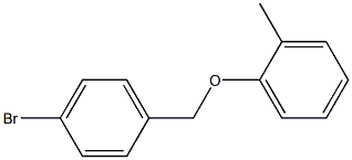 4-BROMOBENZYL-(2-METHYLPHENYL)ETHER 结构式