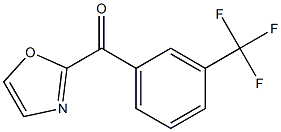 2-(3-TRIFLUOROMETHYLBENZOYL)OXAZOLE 结构式