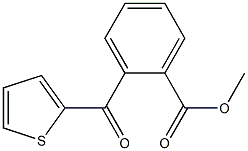 METHYL 2-(2-THENOYL)BENZOATE 结构式