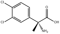 (2R)-2-AMINO-2-(3,4-DICHLOROPHENYL)PROPANOIC ACID 结构式