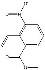 METHYL 3-NITRO-2-VINYLBENZOATE 结构式