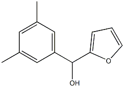 3,5-DIMETHYLPHENYL-(2-FURYL)METHANOL 结构式
