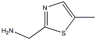 C-(5-METHYL-THIAZOL-2-YL)-METHYLAMINE 结构式